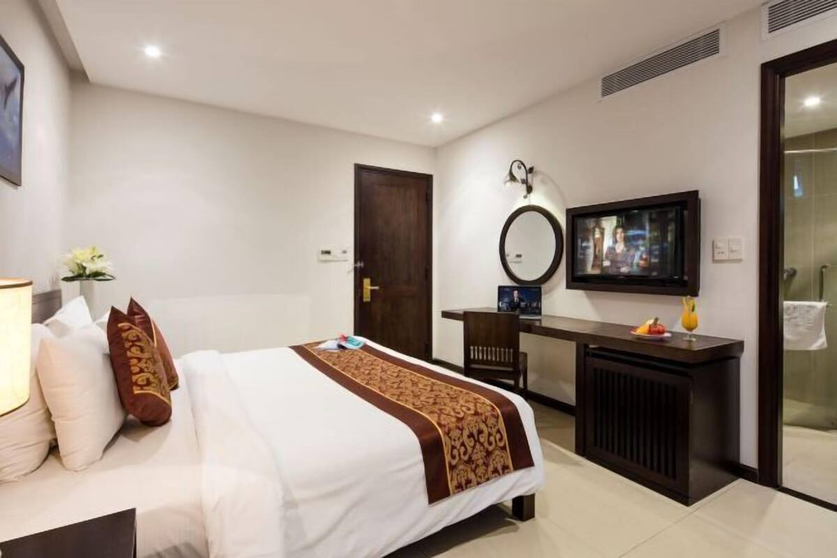 Biancheria da letto di alta qualità, minibar, una cassaforte in camera