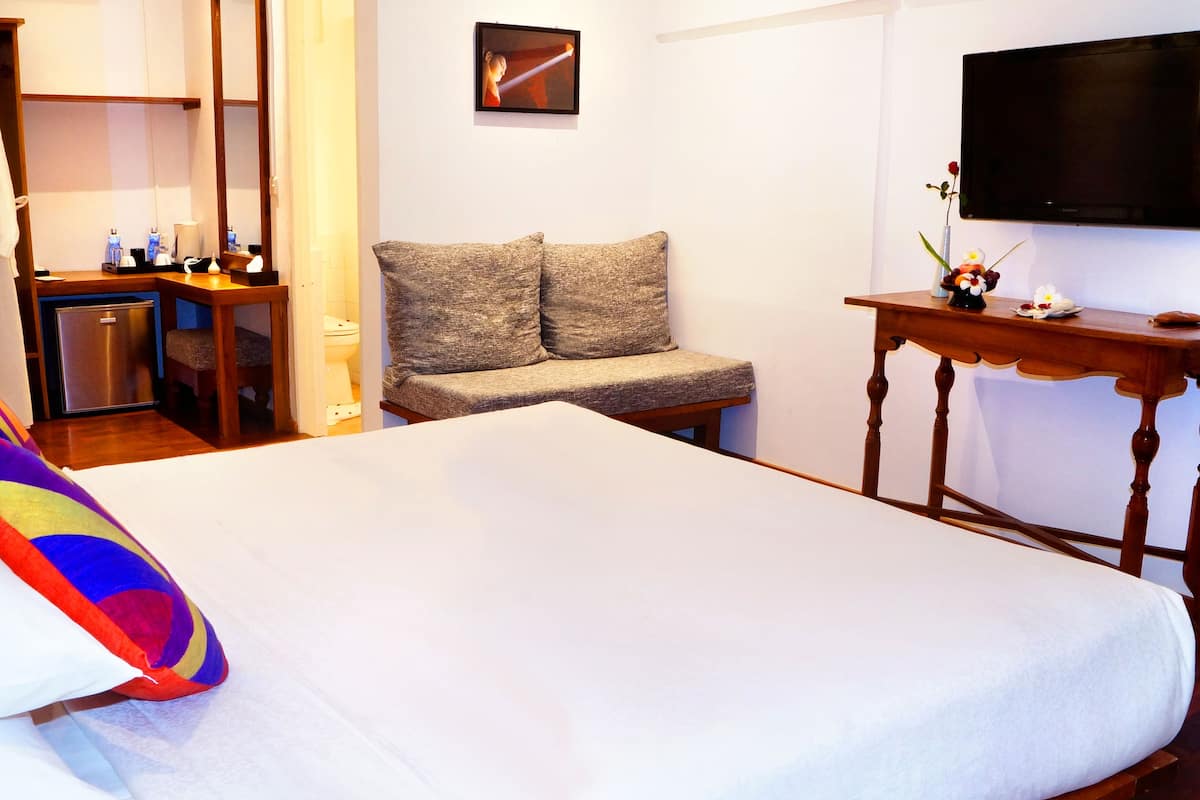 Habitación Deluxe doble | Minibar, caja fuerte, camas supletorias y wifi gratis