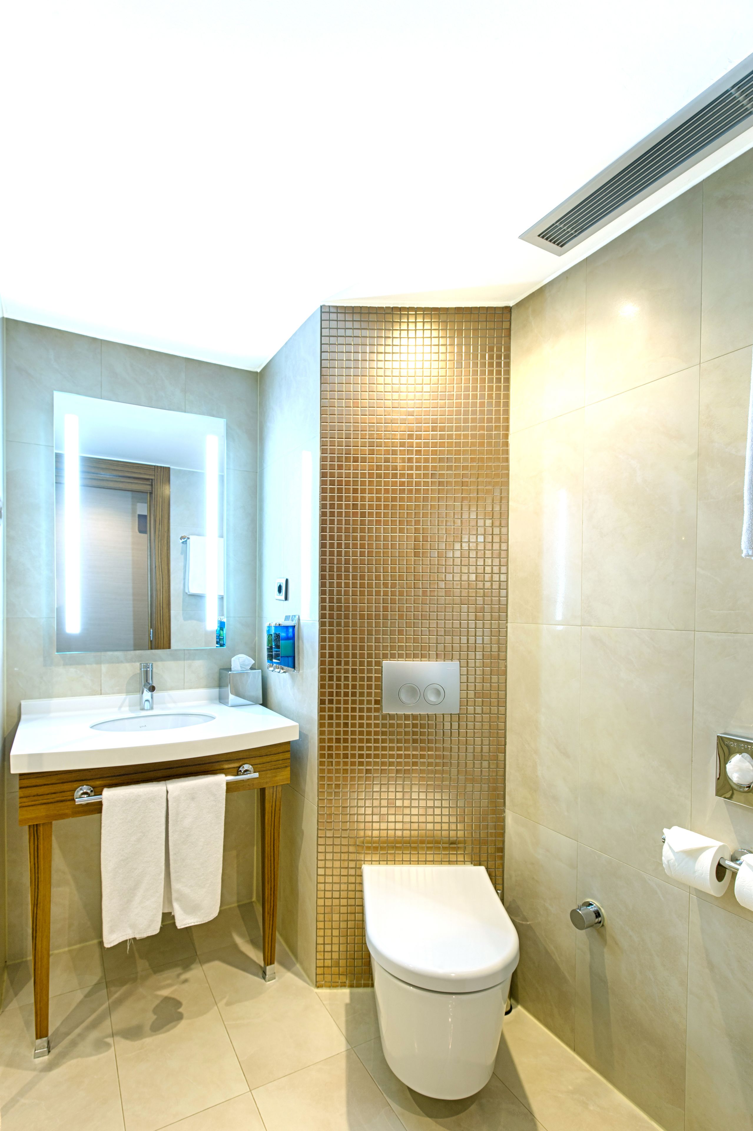 free toiletries, hair dryer, towels, soap