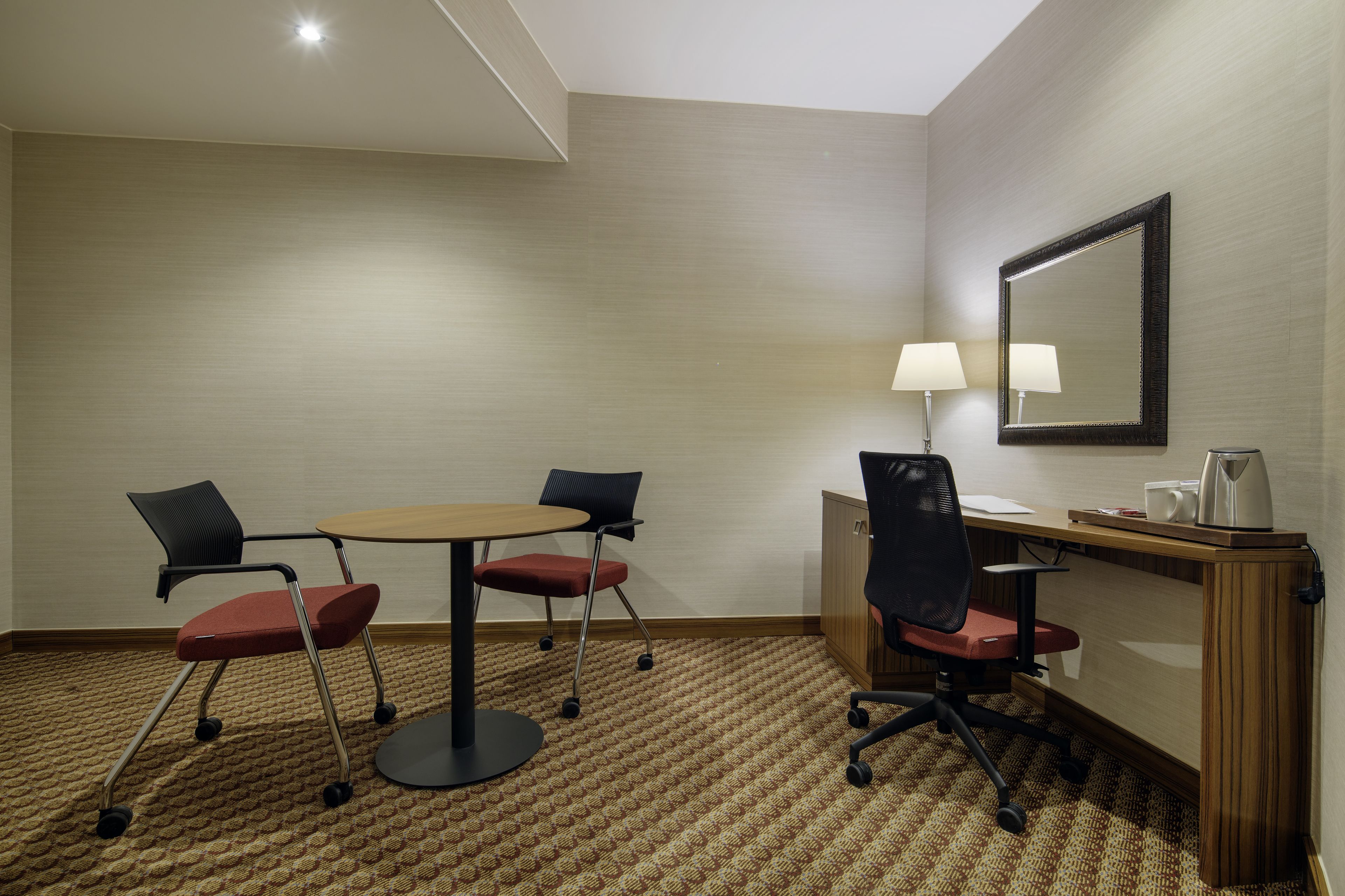 room, 1 queen bed, smoking, refrigerator | in-room safe, desk, soundproofing, iron/ironing board