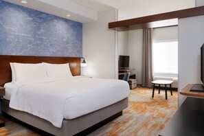 In-room safe, desk, laptop workspace, blackout drapes