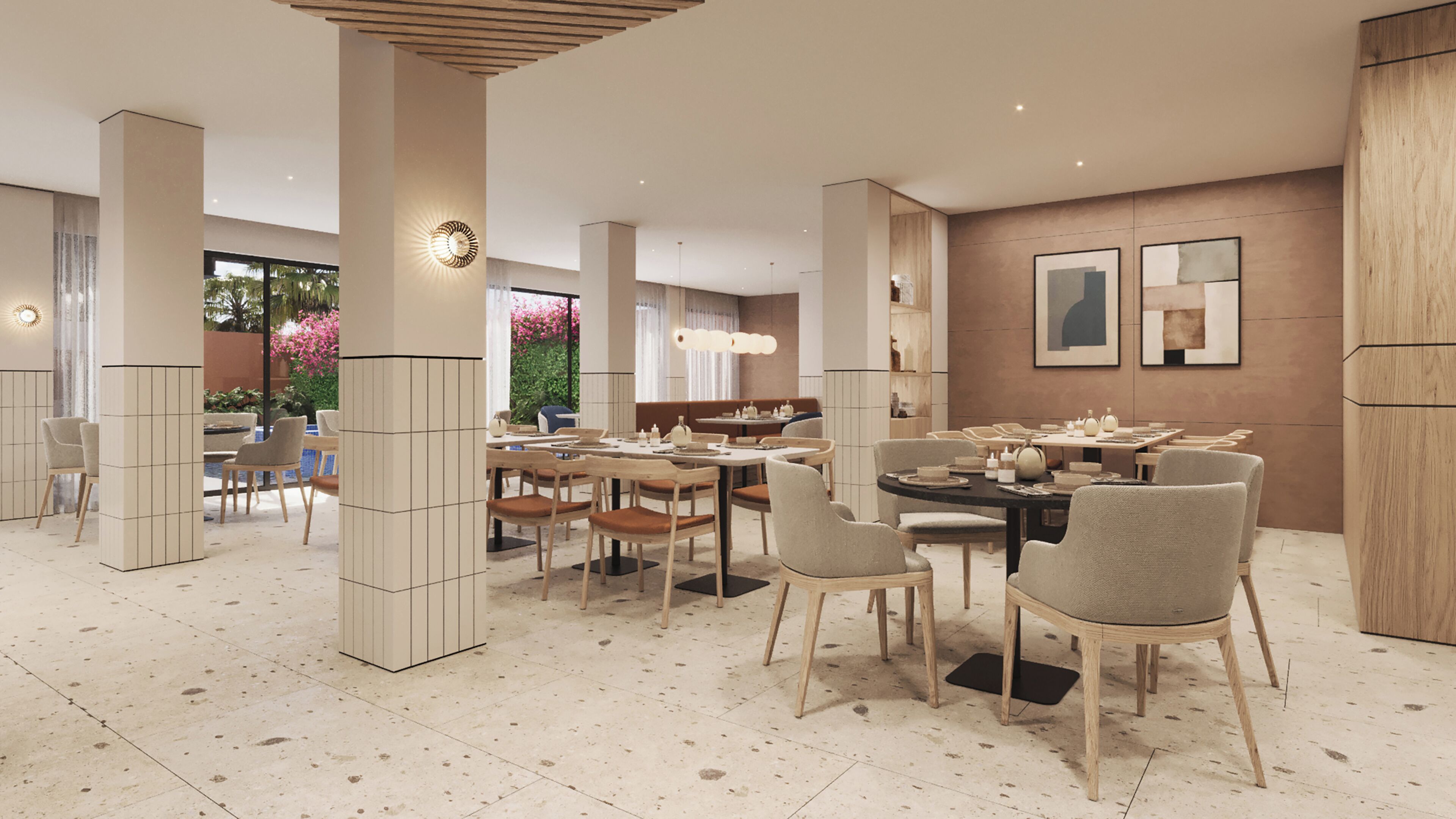 Se sirven desayunos, almuerzos y cenas