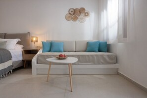 Deluxe Suite | Värdeförvaringsskåp på rummet, individuell inredning och ljudisolering