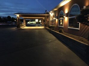 Entrée de l’hébergement