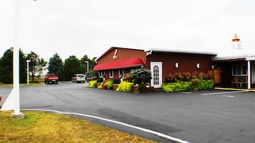 Voorkant van accommodatie