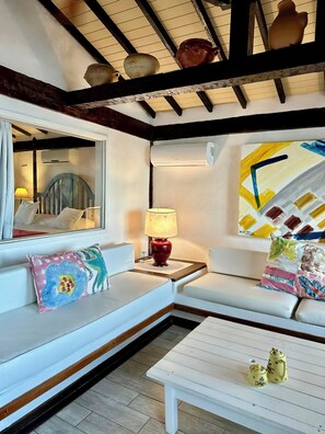 Monolocale Superior, vista mare | Minibar, letti aggiuntivi (a pagamento), Wi-Fi gratuito, lenzuola