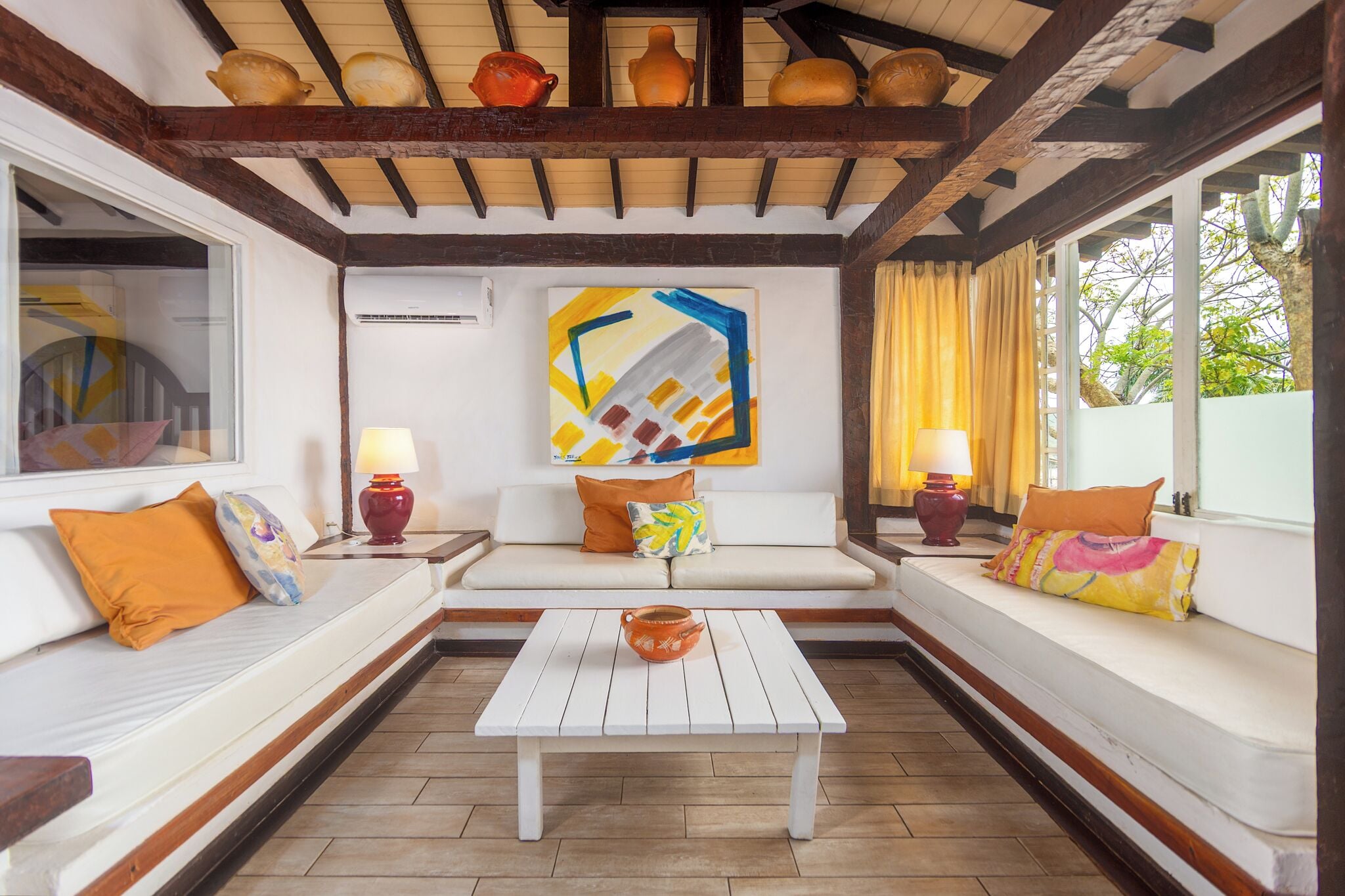 Superior Studio, Sea View | Living room | TV