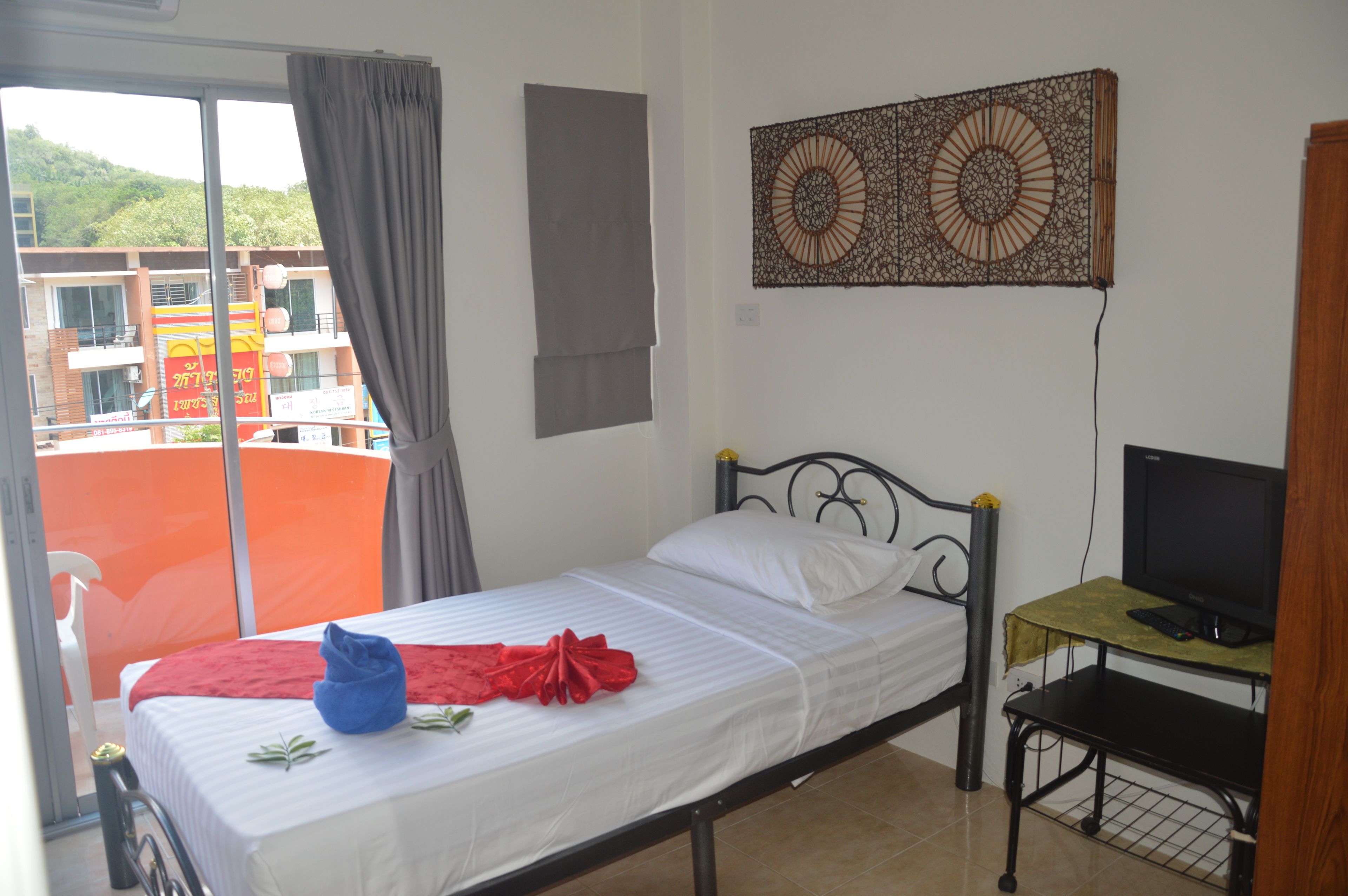 superior triple room, multiple beds, mountain view | minibar, in-room safe, desk, free wifi