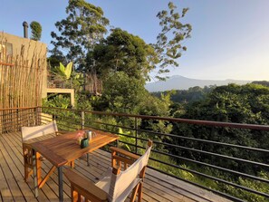 Superior Bungalow, Multiple Beds, Balcony, Mountain View | Terrace/patio - Kaliwa Lodge (Machame)