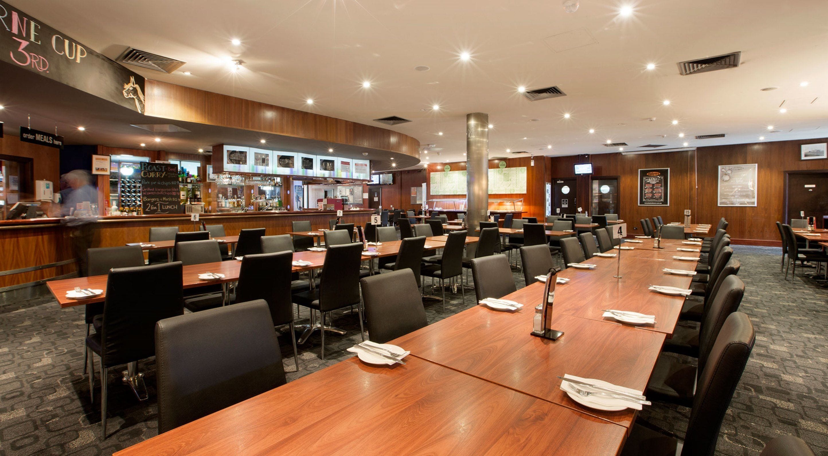 lunch and dinner served