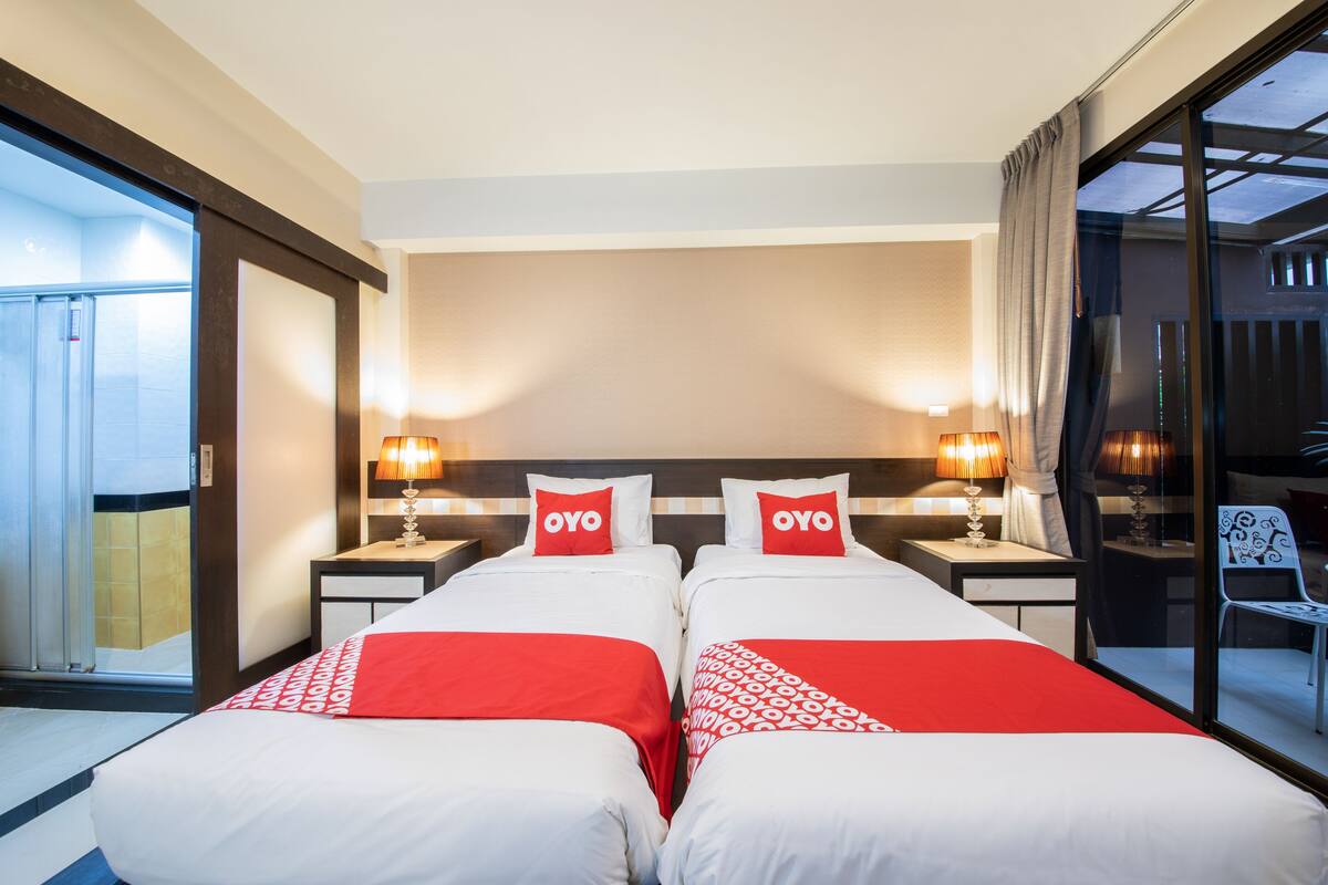 Deluxe-Zweibettzimmer | Schallisolierte Zimmer, kostenloses WLAN, Bettwäsche