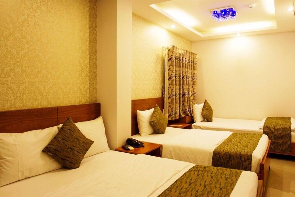 Triple Room, No Windows | Minibar, in-room safe, blackout drapes, WiFi (free)