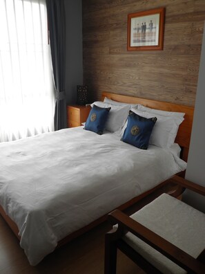 Apartment, 3 Bedrooms | 3 soverom, italienske Frette-laken og sengetøy av topp kvalitet