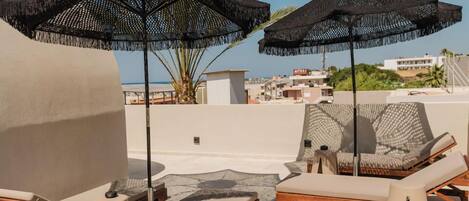 Wellness Retreat Suite with Private Pool & Sea View | Memory foam beds, in-room safe, individually decorated