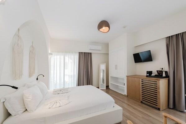 1 habitación y colchones con efecto memoria 