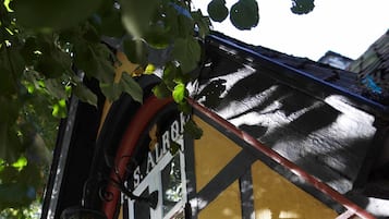 Overnatningsstedets facade