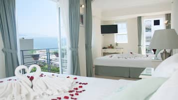 Chambre Familiale | 2 chambres, literie de qualité supérieure, couette en duvet d'oie