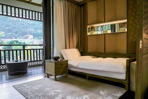 Basic Suite, 1 King Bed (Karst Discovery) | Living area | 50-inch TV with satellite channels, toys, pay movies