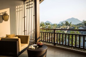 View from room - Banyan Tree Yangshuo (Guilin)