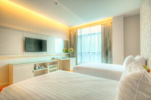  Standard Room Thai Resident | มินิบาร์, ตู้นิรภัยในห้องพัก, Wi-Fi ฟรี, ผ้าปูที่นอน