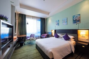 In-room safe, desk, soundproofing, iron/ironing board -  Asaya Hotel Kota Kinabalu - Refurbished 2024  (Kota Kinabalu)