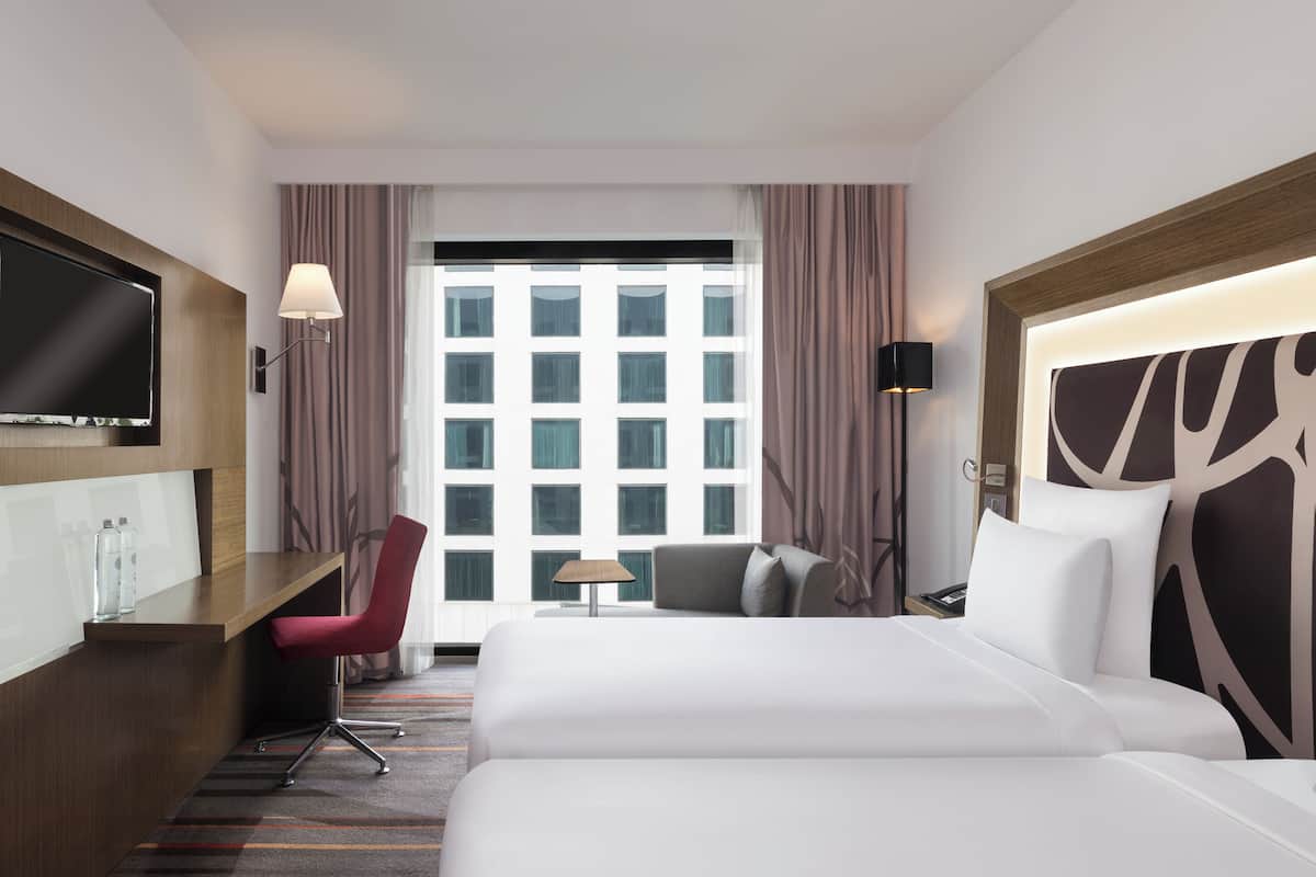 superior twin room - lounge access with cocktail hours.15% discount on f&b and laundry | 1 bedroom, minibar, in-room safe, desk