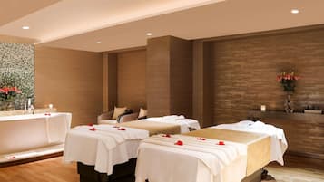 Couples treatment room(s), body treatments, aromatherapy
