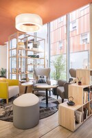 Sala de estar en el lobby