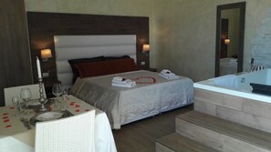 Panoramic Suite, 1 Queen Bed, Non Smoking, Partial Sea View (Melody) | Premium bedding, blackout drapes, iron/ironing board, free WiFi - Residence BlueBay Resort (Taranto)