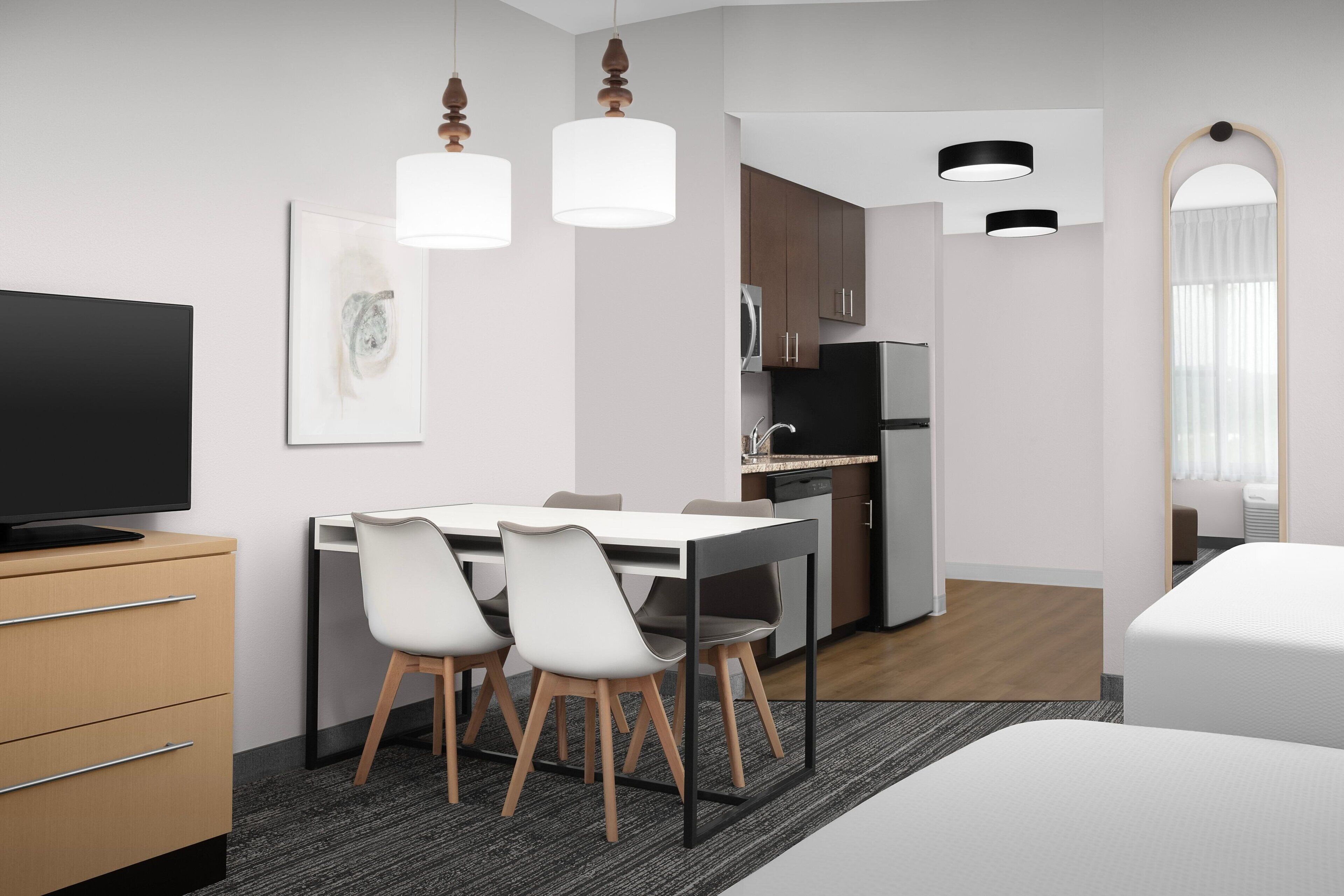 blackout curtains, iron/ironing board, free cots/infant beds, free wifi