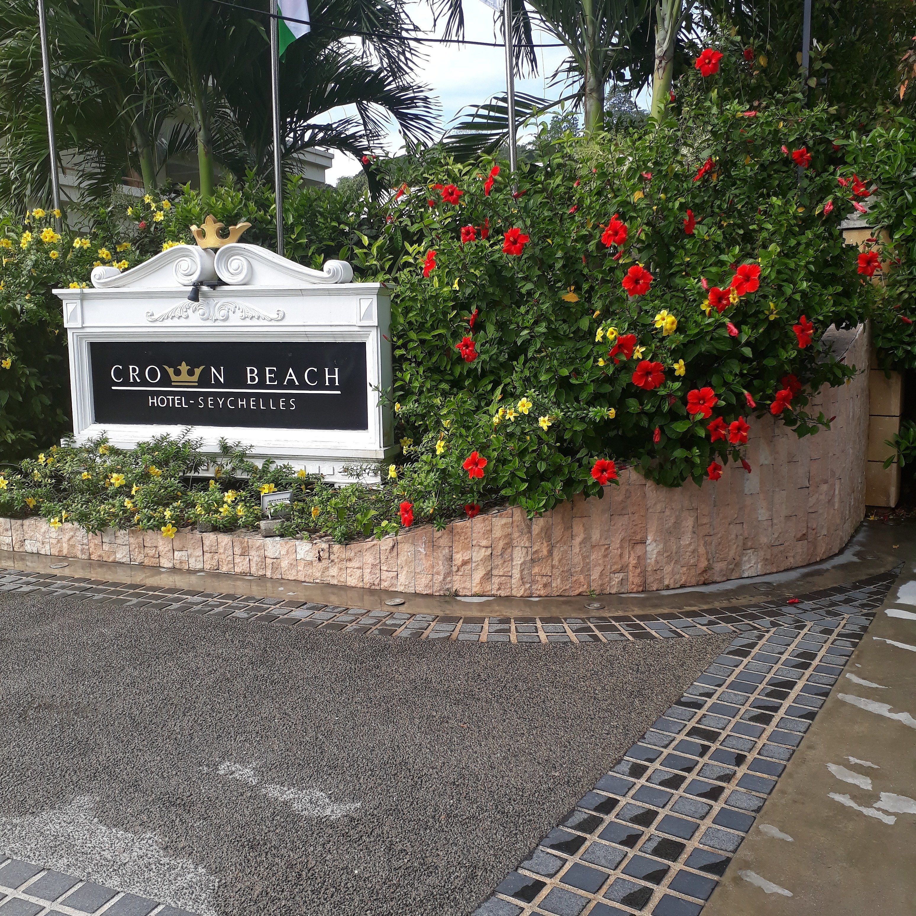 Entrada de la propiedad