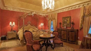 The Presidential Suite | Premium bedding, down comforters, in-room safe, individually decorated