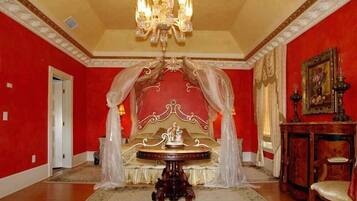 The Presidential Suite | Premium bedding, down comforters, in-room safe, individually decorated