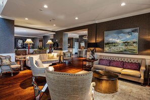 Sitzecke in der Lobby