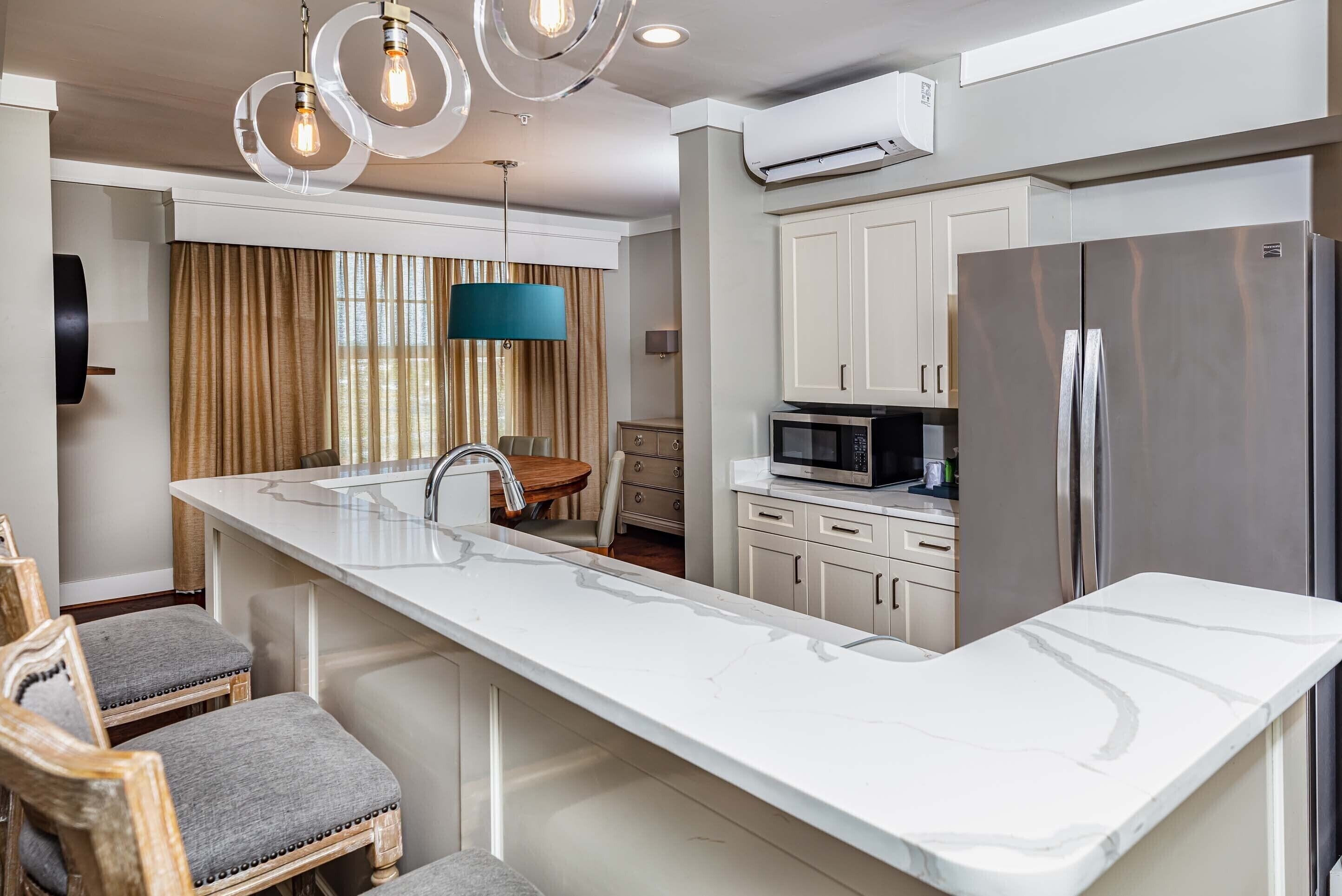 suite | pillow-top beds, desk, blackout curtains, iron/ironing board