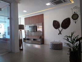 Sala de estar en el lobby