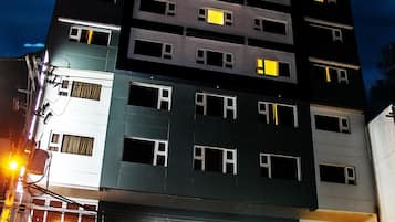 Front of property – evening/night