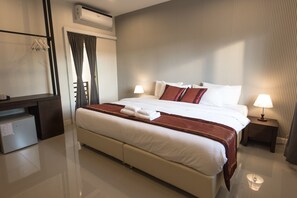 Superior-Doppelzimmer | Hochwertige Bettwaren, Minibar, Zustellbetten, kostenloses WLAN