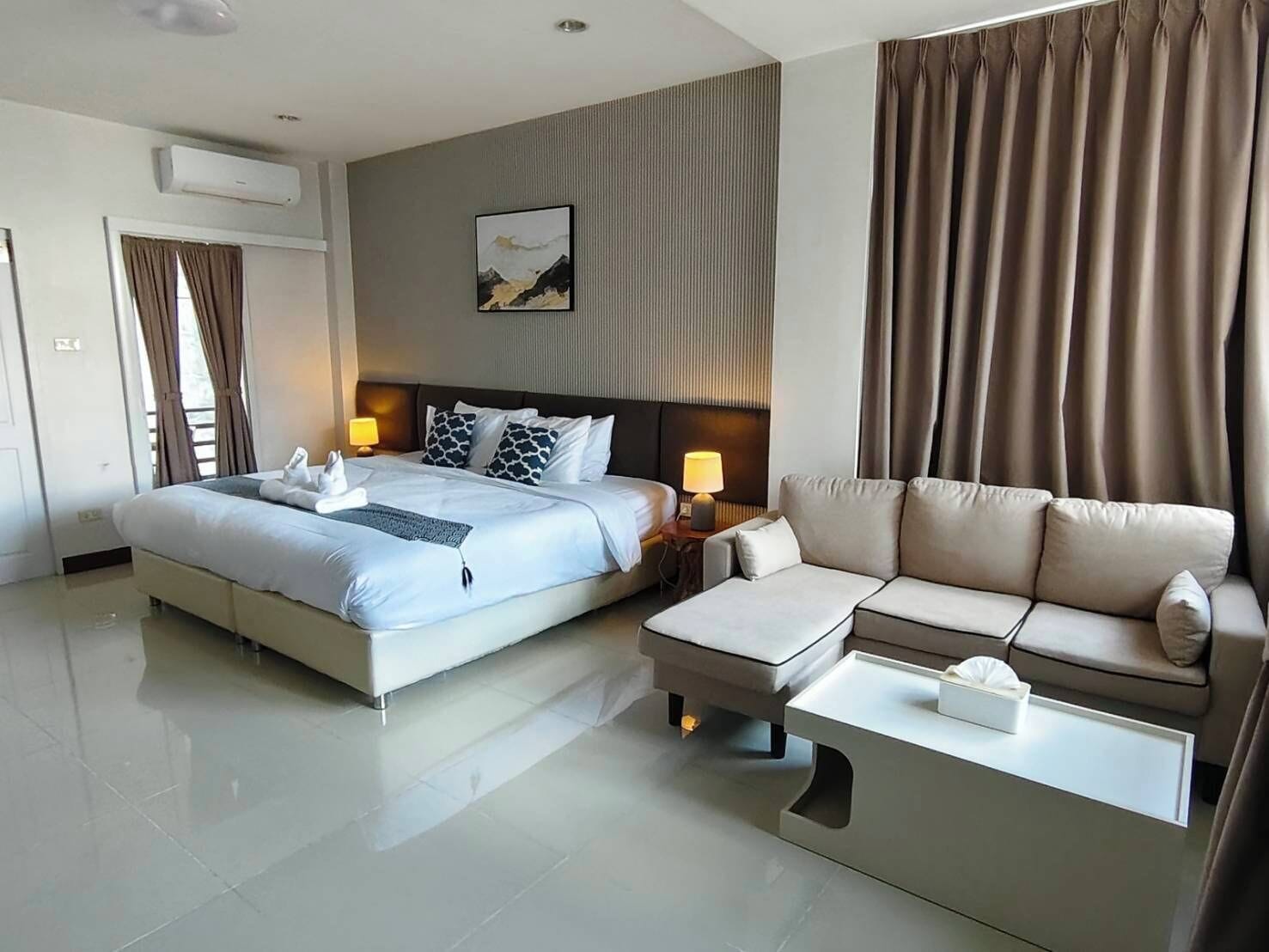 Luxury Room | Roupas de cama premium, frigobar, camas extras/dobráveis (sobretaxa)