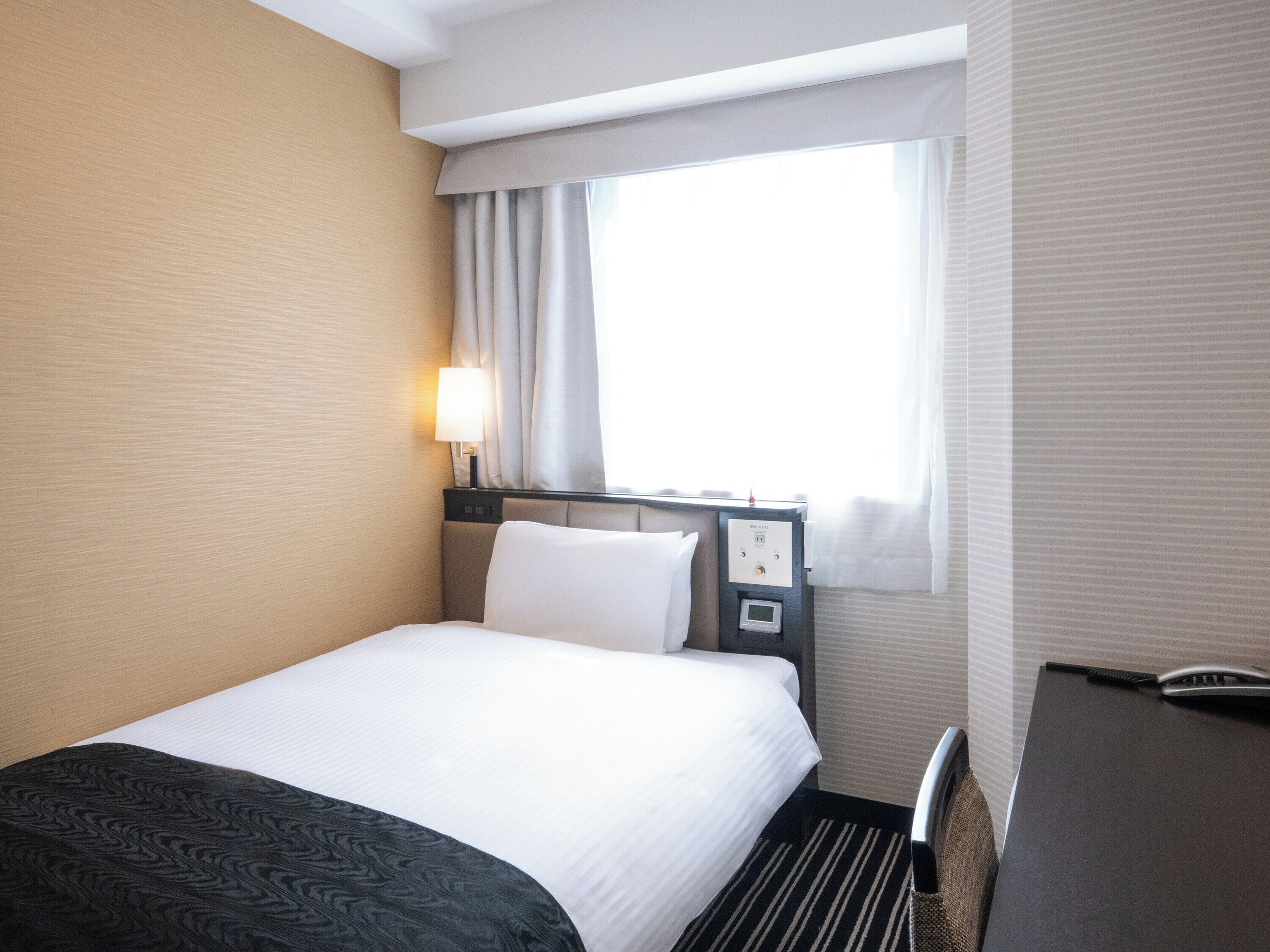 Premium bedding, down duvets, desk, laptop workspace