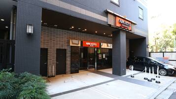 EntrĂ©e de lâhĂ©bergement