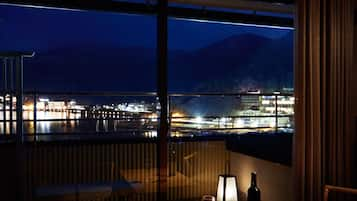 Japanese-Style Superior Room, Open Air Bath, Lake View | View from room