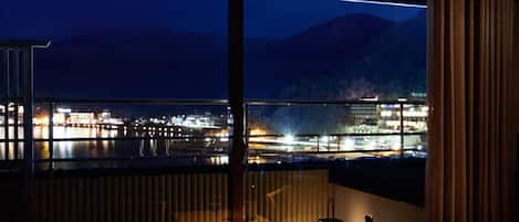 Japanese-Style Superior Room, Open Air Bath, Lake View | View from room