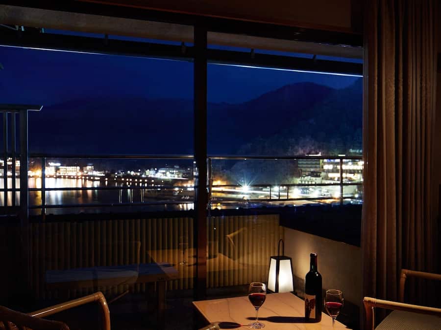 Japanese-Style Superior Room, Open Air Bath, Lake View | View from room