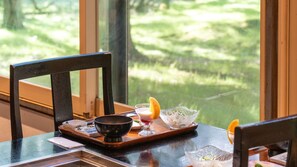 Frühstück und Abendessen, japanische Küche