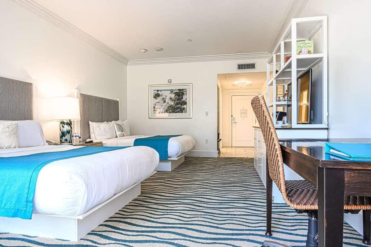 Pool & Garden View Two Queens Hearing Accessible | Pool | 3 outdoor pools, pool umbrellas, sun loungers