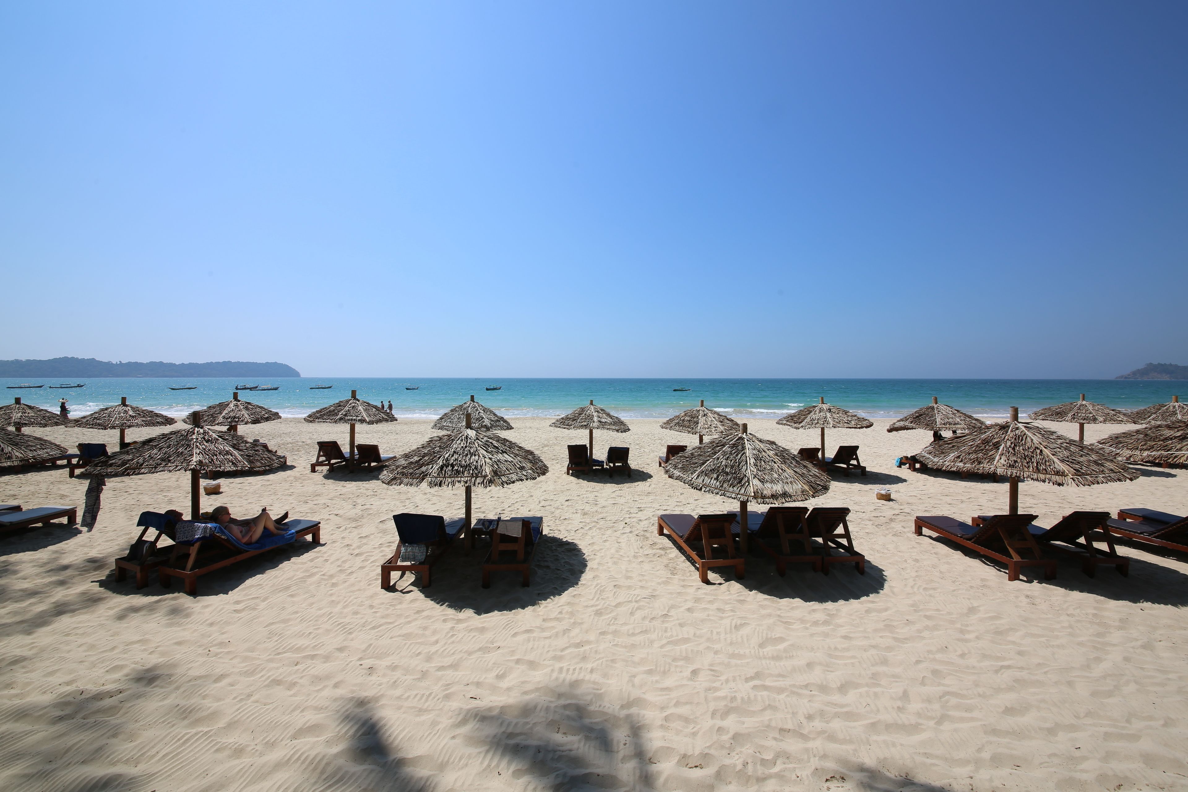 On the beach, windsurfing, kayaking, fishing