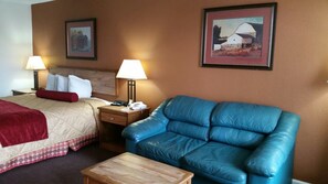 Standard Room, 1 King Bed, Non Smoking | Desk, blackout drapes, free WiFi, bed sheets - Royal Inn (Sparta)