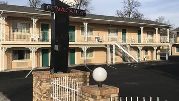 Overnatningsstedets facade