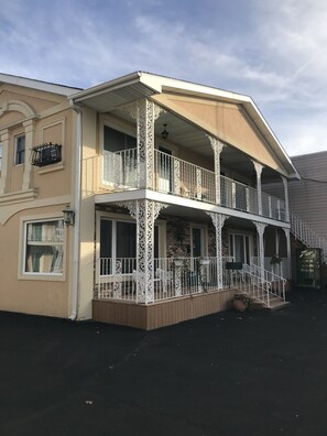 Façade de l’hébergement